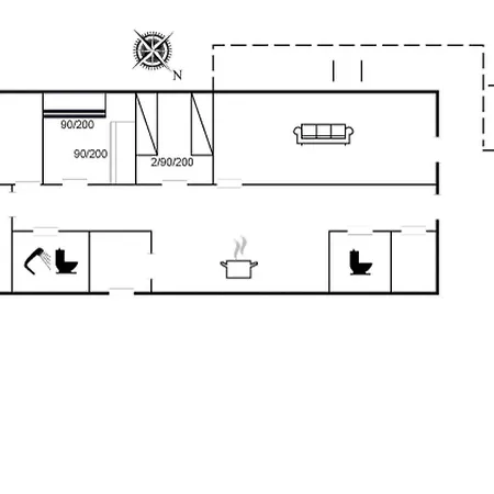 Simon - 1km From The Sea By Interhome Prázdninový dům